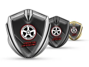 Emblem Silicon Badge Pro Style Stainless Steel